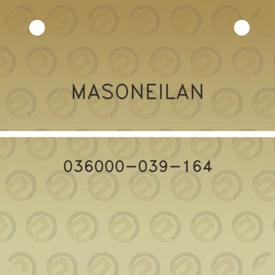 masoneilan-036000-039-164