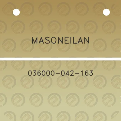 masoneilan-036000-042-163