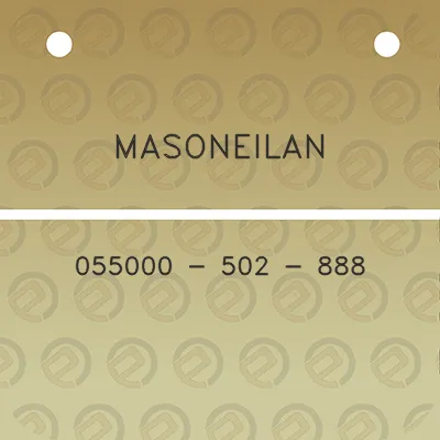 masoneilan-055000-502-888