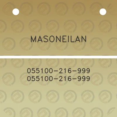 masoneilan-055100-216-999-055100-216-999