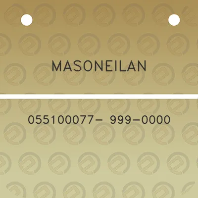 masoneilan-055100077-999-0000