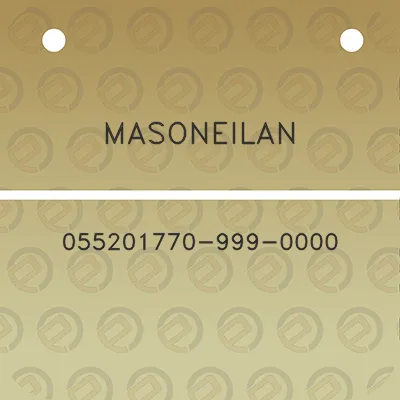 masoneilan-055201770-999-0000