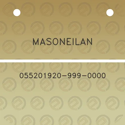 masoneilan-055201920-999-0000