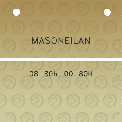 masoneilan-08-80h-00-80h