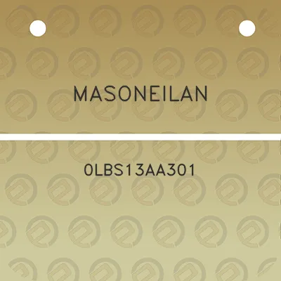 masoneilan-0lbs13aa301