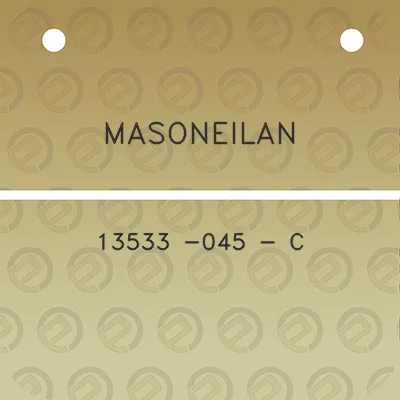 masoneilan-13533-045-c