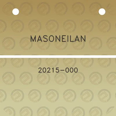 masoneilan-20215-000