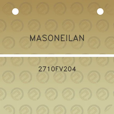 masoneilan-2710fv204