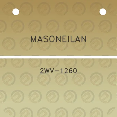 masoneilan-2wv-1260