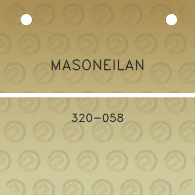 masoneilan-320-058