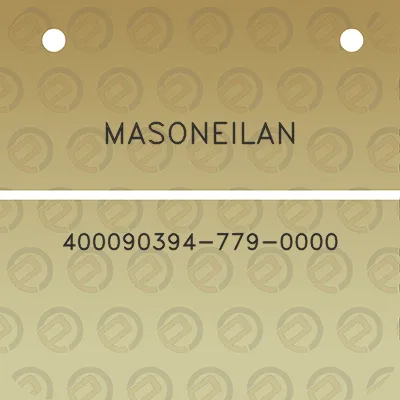 masoneilan-400090394-779-0000