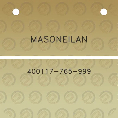 masoneilan-400117-765-999