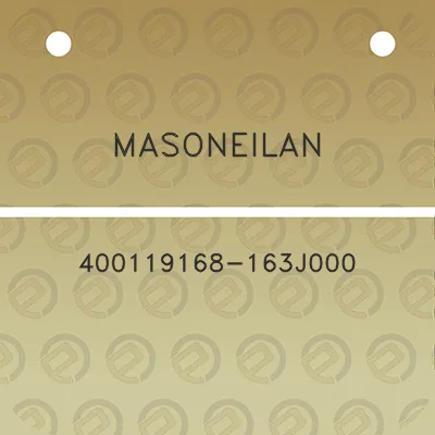 masoneilan-400119168-163j000