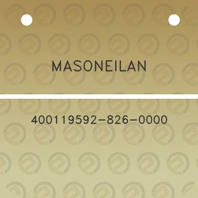 masoneilan-400119592-826-0000