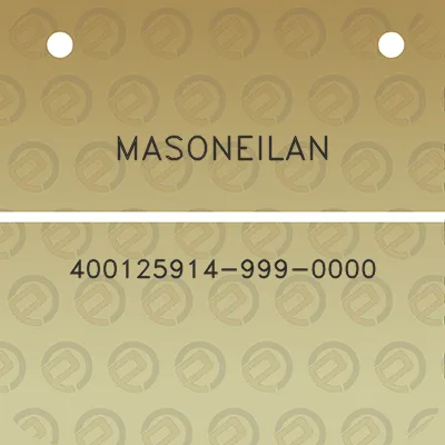 masoneilan-400125914-999-0000