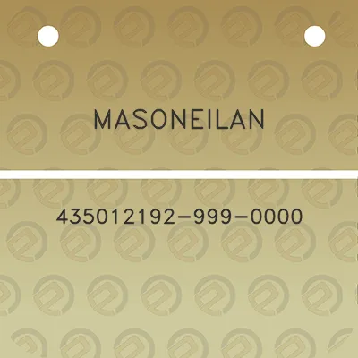 masoneilan-435012192-999-0000