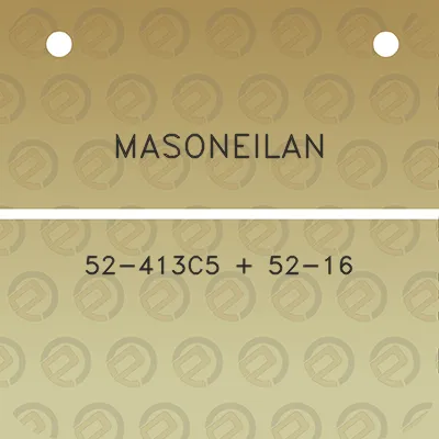 masoneilan-52-413c5-52-16