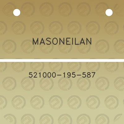 masoneilan-521000-195-587