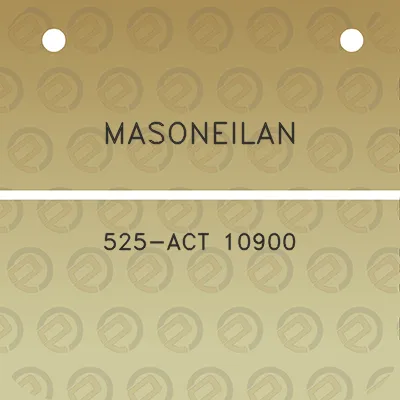 masoneilan-525-act-10900