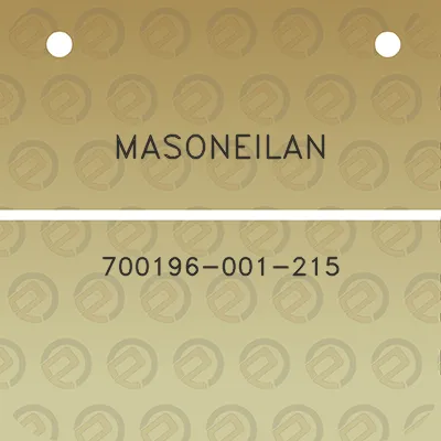 masoneilan-700196-001-215