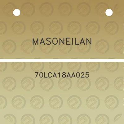 masoneilan-70lca18aa025