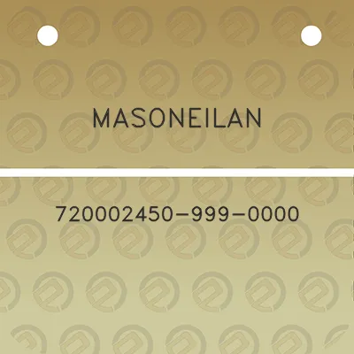 masoneilan-720002450-999-0000