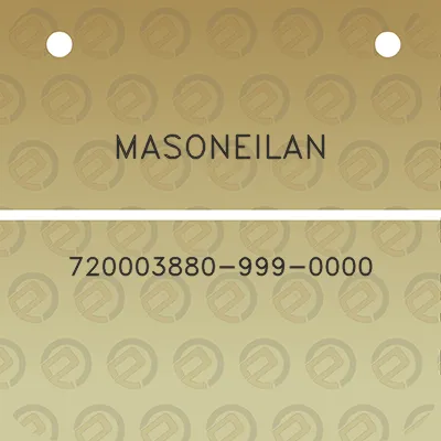 masoneilan-720003880-999-0000