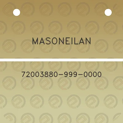 masoneilan-72003880-999-0000