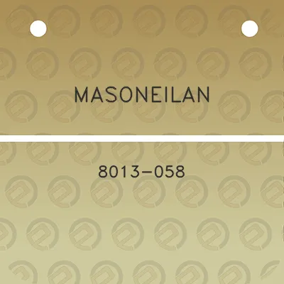 masoneilan-8013-058