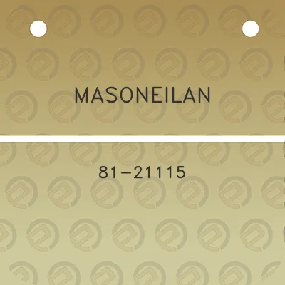 masoneilan-81-21115