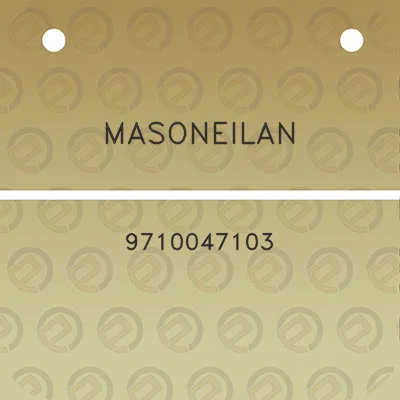 masoneilan-9710047103