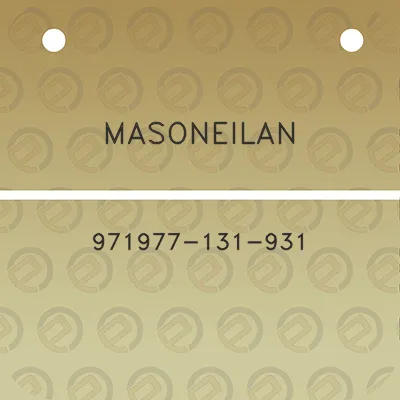 masoneilan-971977-131-931