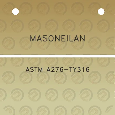 masoneilan-astm-a276-ty316