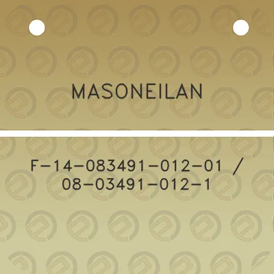 masoneilan-f-14-083491-012-01-08-03491-012-1