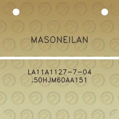 masoneilan-la11a1127-7-04-50hjm60aa151