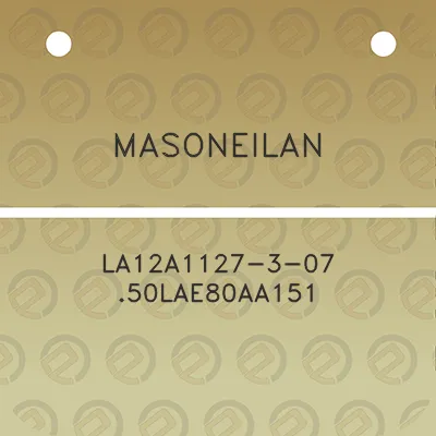 masoneilan-la12a1127-3-07-50lae80aa151