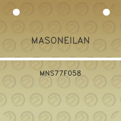 masoneilan-mns77f058