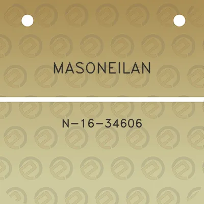 masoneilan-n-16-34606