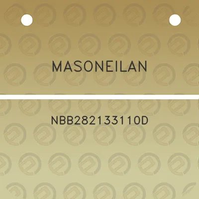 masoneilan-nbb282133110d