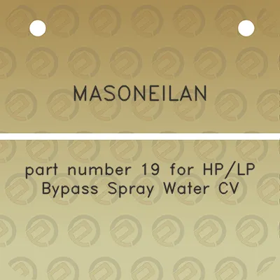 masoneilan-part-number-19-for-hplp-bypass-spray-water-cv