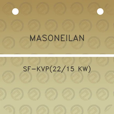 masoneilan-sf-kvp2215-kw