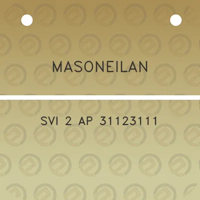 masoneilan-svi-2-ap-31123111