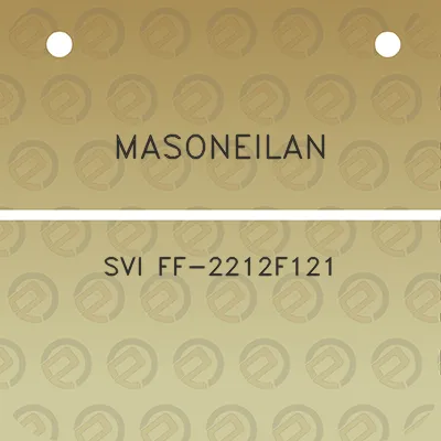 masoneilan-svi-ff-2212f121