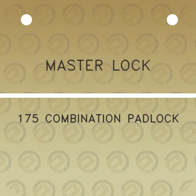 master-lock-175-combination-padlock