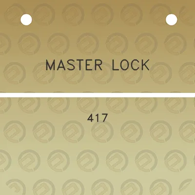 master-lock-417