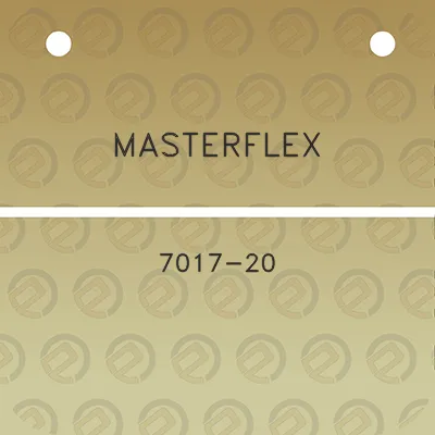 masterflex-7017-20