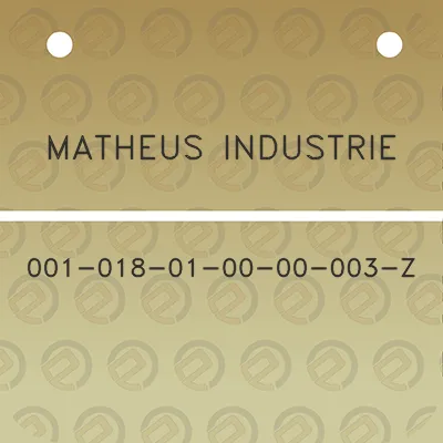 matheus-industrie-001-018-01-00-00-003-z