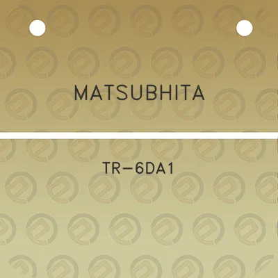 matsubhita-tr-6da1