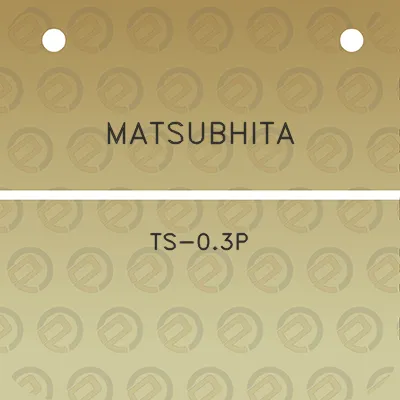 matsubhita-ts-03p