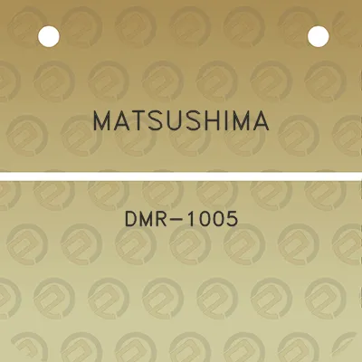 matsushima-dmr-1005